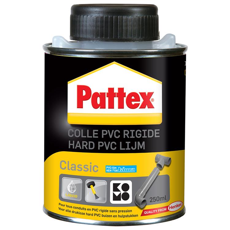 Pattex 1001020 - colle PVC dure 250ml | 2 pièces