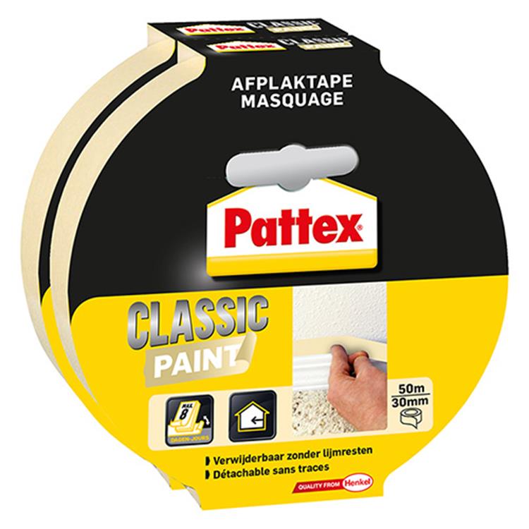 Pattex 1048894 - peinture duo classique 50mx30mm | 1 pièce