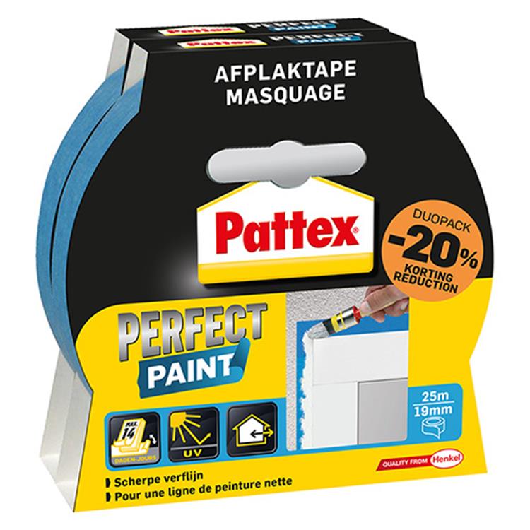 Pattex 1048892 - peinture duo parfaite 25mx30mm | 1 pièce