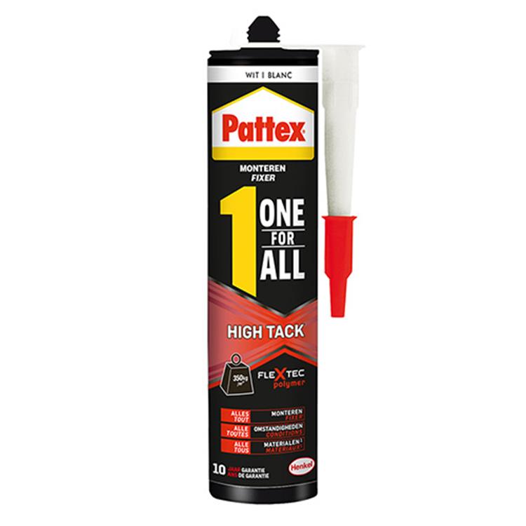 Pattex 1050544 - un pour tous blanc à haute adhérence 460gr | 1 pièce