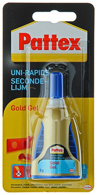 Pattex 1002038 - or sec. gel-colle | 6 pièces