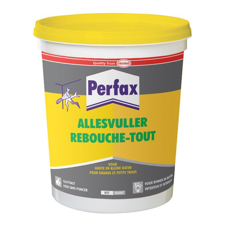 Perfax 1002259 - enduit tout usage blanc 1kg | 6 pièces