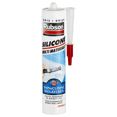 Rubson 1001580 - sanitaire multi matériaux gris foncé 280ml | 6 pièces