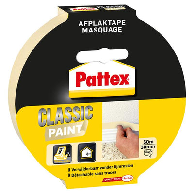 Pattex 1002689 - peinture classique 50mx30mm | 4 pièces
