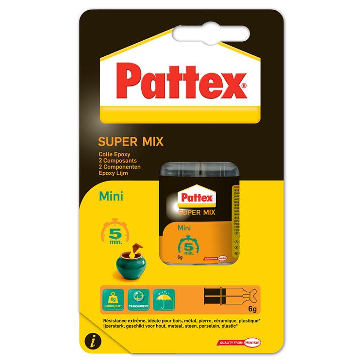 Pattex 1003081 - super mélange mini | 6 pièces