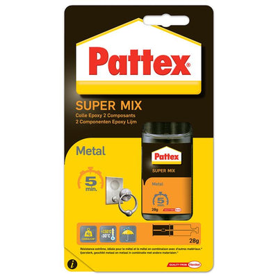 Pattex 1005279 - pat colle époxy supermix l 25ml | 6 pièces