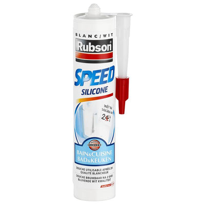 Rubson 1026635 - silicone rapide cs | 12 pièces