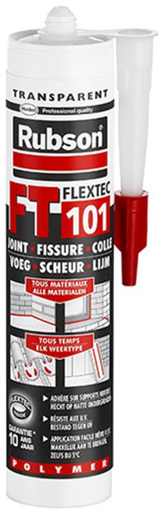 Rubson 1005163 - ft101 transparent 280ml | 6 pièces