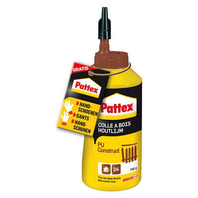 Pattex 1006108 - construction en bois pu 750g | 2 pièces