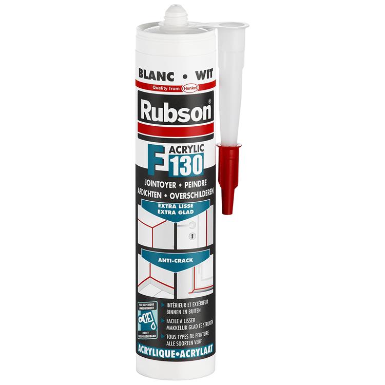 Rubson 1006413 - acrylique f130 280ml | 6 pièces