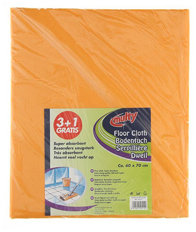 Multy 1009171 - vadrouilles en viscose 3+1 gratuites | 5 pièces