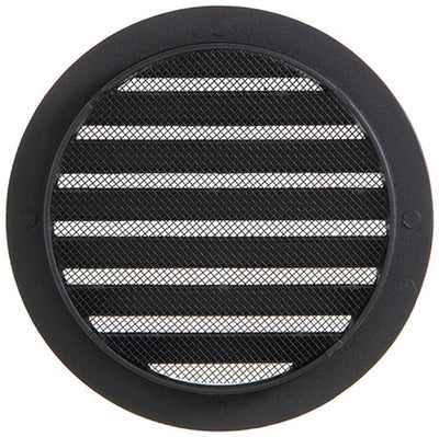 Renson 1061635 - lame ronde intégrée no. avec maille 434r dia 160 ral 9005 noir | 10 pièces