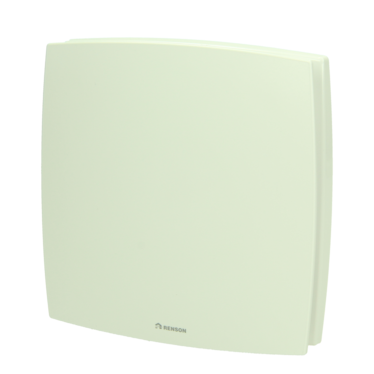 Renson 1069256 - cache ventilateur mécanique (9x11-dia 100) 91w (blanc) | 2 pièces