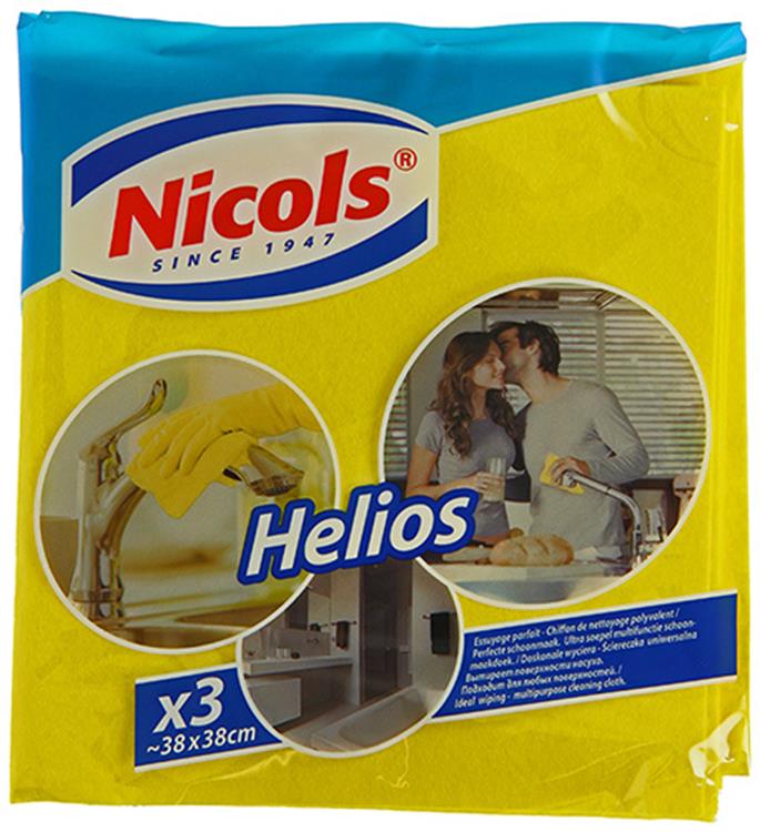 Nicols 1005340 - viscose hélios 38x38 x3 | 15 pièces