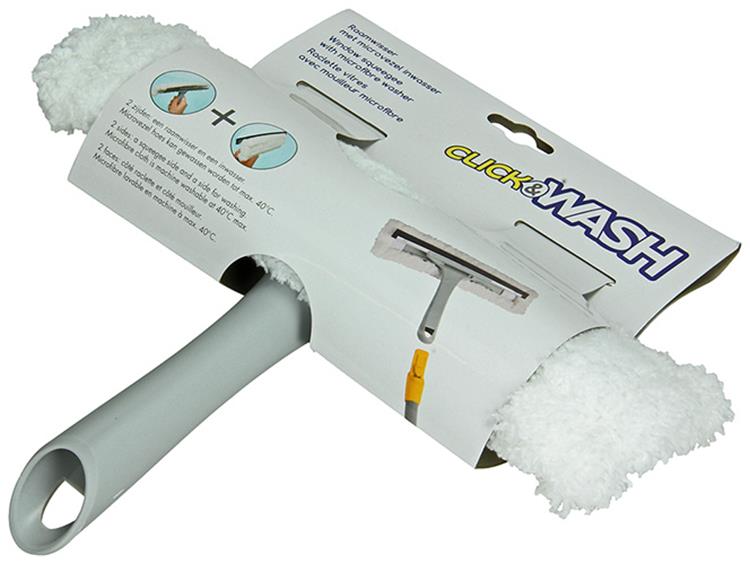 1056847 - Essuie-glace Click Wash avec rondelle en microfibre | 3 pièces