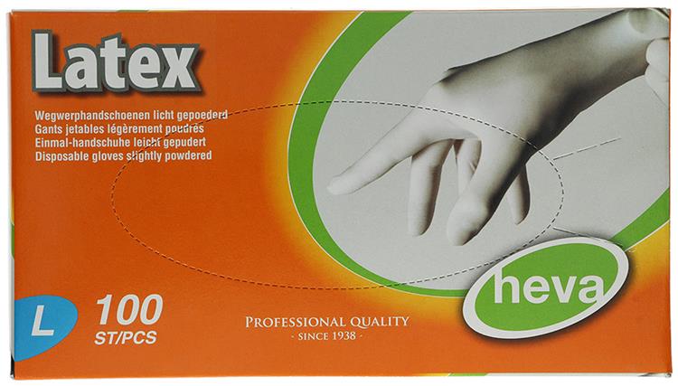 1001517 - gant en latex l 100 pcs | 2 pièces