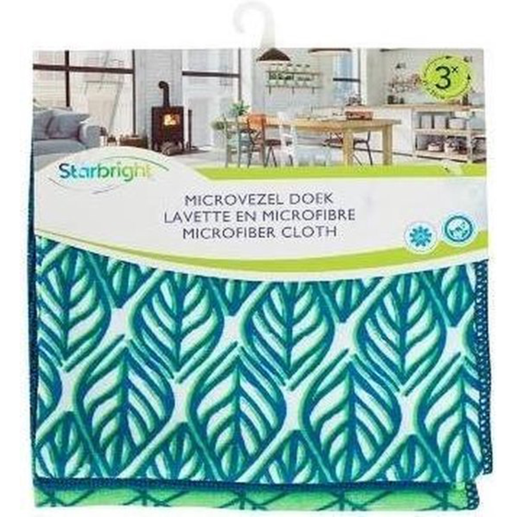 Starbright 1063309 - chiffon microfibre 3pcs 35 x 35cm sb | 6 pièces
