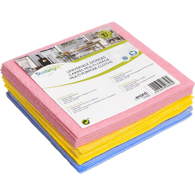 Starbright 1063305 - lingettes viscose 10 pièces 38 x 38cm sb | 5 pièces