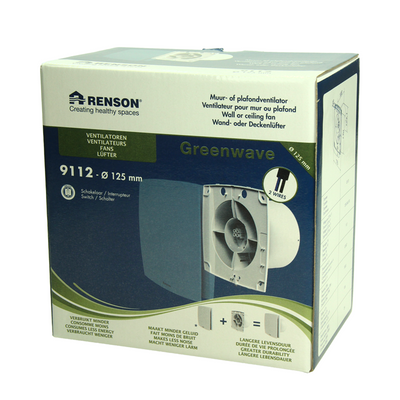 Renson 1069253 - mécan. ventilateur standard 9112 (diamètre 125) | 2 pièces