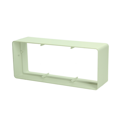 Renson 1069270 - Pièce de raccordement PVC 7008 (220x90) (blanc) | 4 pièces