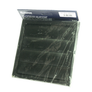 Renson 1069268 - grille de hotte aspirante 4 volets PVC 742 (100-130) str 9005 (noir) | 2 pièces - afbeelding 6