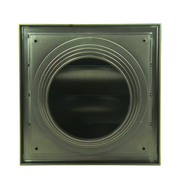 Renson 1069268 - grille de hotte aspirante 4 volets PVC 742 (100-130) str 9005 (noir) | 2 pièces - afbeelding 5