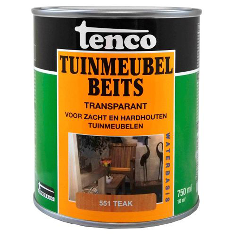 Tenco 1034330 - salon de jardin teck 0,75l | 3 pièces