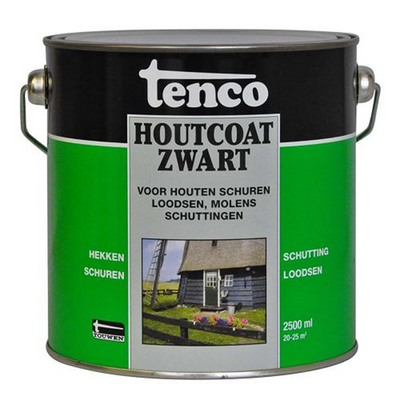 Tenco 1034389 - manteau en bois noir 2,5l | 1 pièce