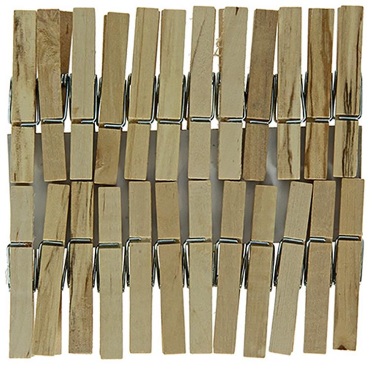 Starbright 1056830 - pinces à linge bois sb 24pcs | 6 pièces