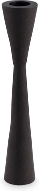 Bougeoir Vtwonen métal noir 20cm
