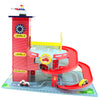Garage en bois mentari rouge