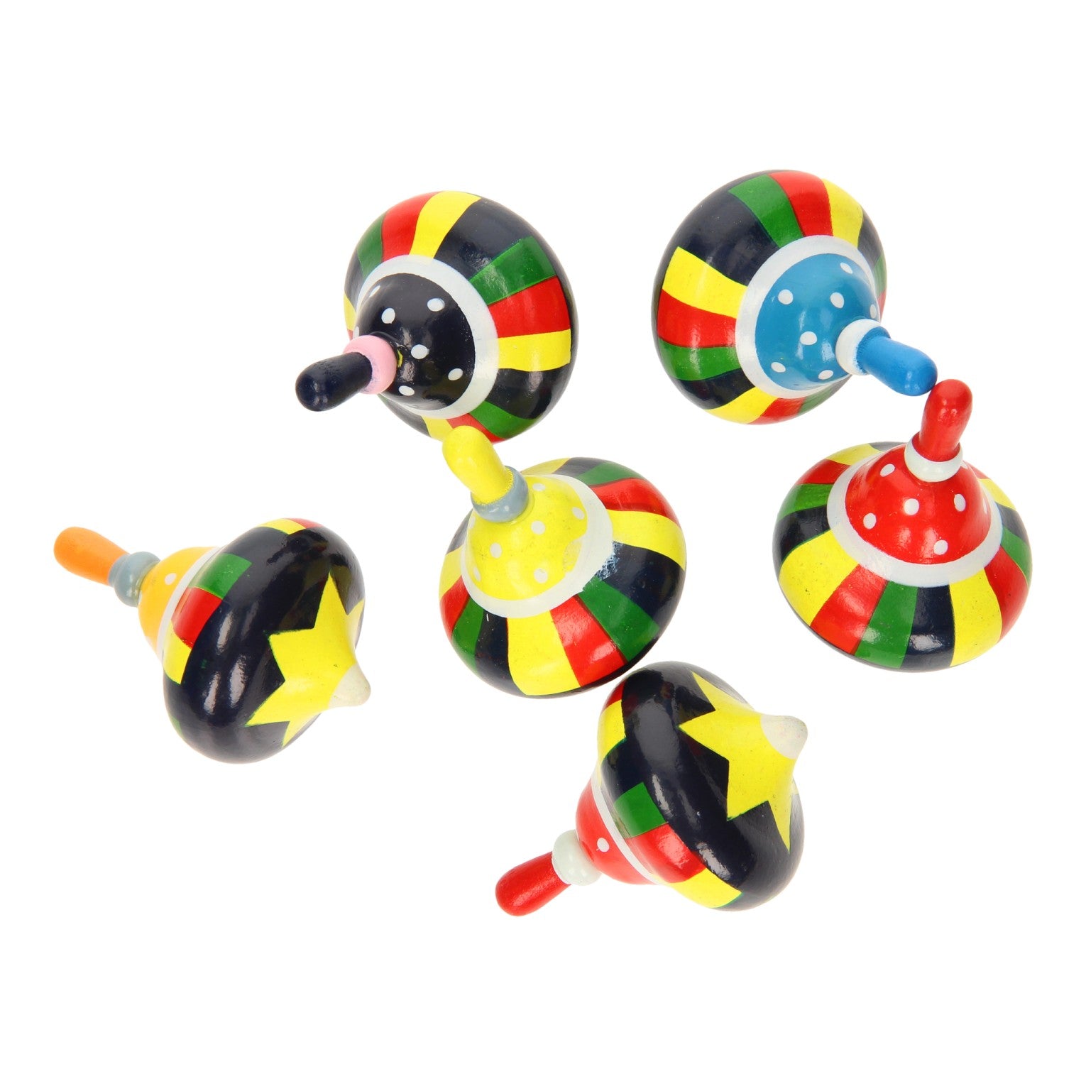 Toupie en bois Playwood couleur, ø 3,5cm