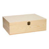 Grande boîte de rangement en bois - afbeelding 2