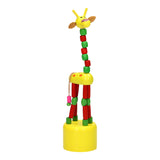 Playwood Houten Drukpop Giraffe colored - afbeelding 2
