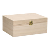 Format de boîte en bois A5 avec couvercle de soupape - afbeelding 1
