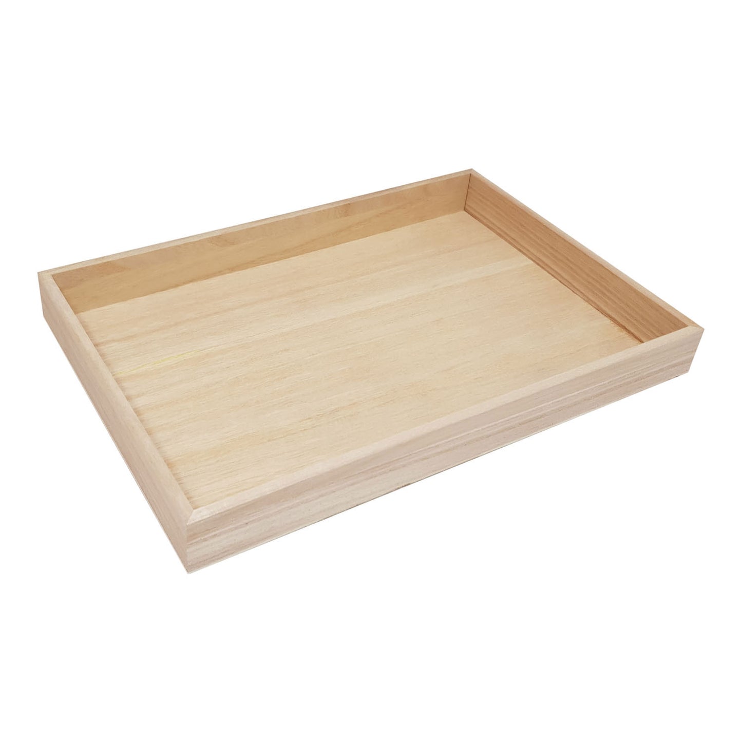 Plate de bois Klein Paulownia, 24x15,5 cm
