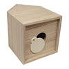 Boîte d'argent huis Paulownia hout