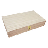 Boîte à brosse Playwood Paulownia Wood - afbeelding 1