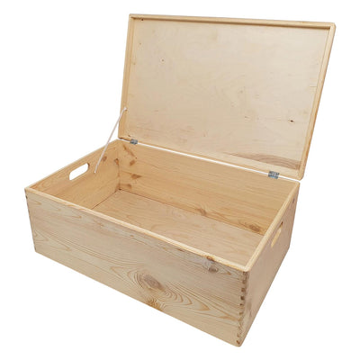Boîte de rangement Playwood Grenen avec couvercle de soupape (40x30x23cm)