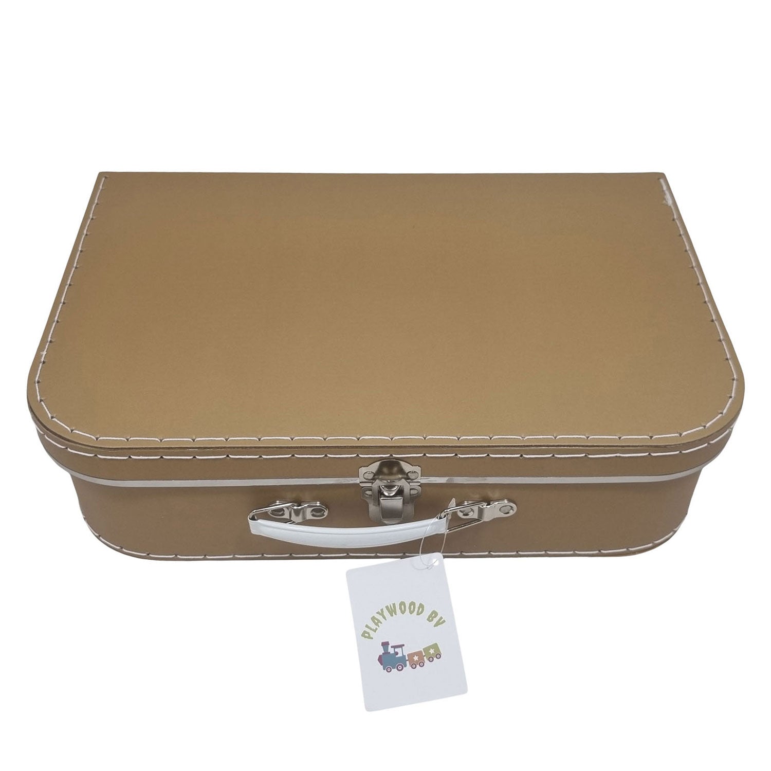 Playwood Cardboard Suitcase Set Brown, 3e.