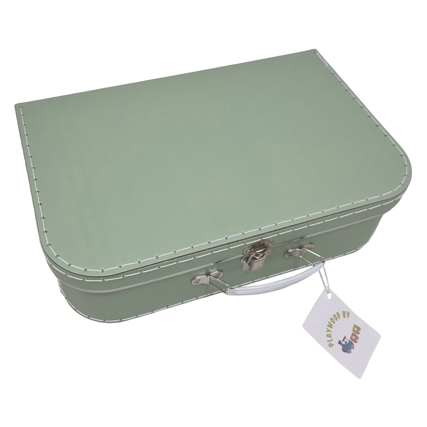 Playwood Cardboard Suitcase Set Green, 3e.