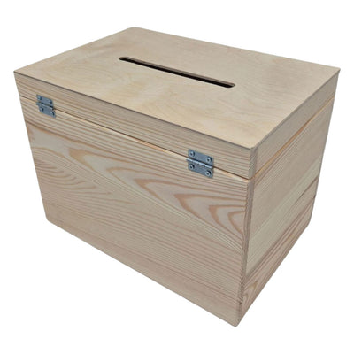 Boîte d'enveloppe en bois Playwood avec verrouillage