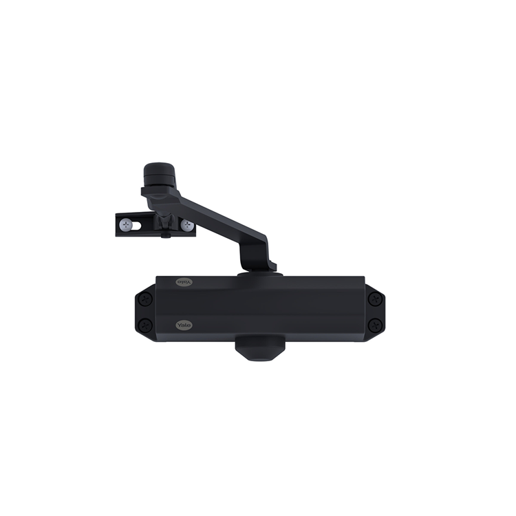 Yale 1067430 - ferme-porte noir force 2 3 4 max 1100mm, 80kg | 1 pièce