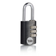 Yale 1065202 - cadenas 20mm aluminium noir std | 3 pièces