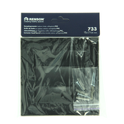 Renson 1069265 - grille de hotte aspirante en saillie PVC 733 (154x154) str 9005 (noir) | 2 pièces - afbeelding 5