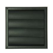 Renson 1069266 - grille de hotte aspirante en saillie PVC 733 (187x187) str 9005 (noir) | 2 pièces - afbeelding 3