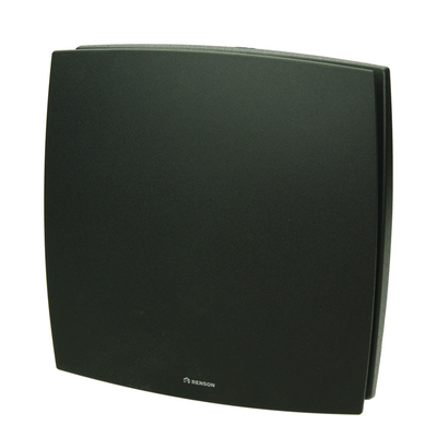 Renson 1069260 - cache ventilateur mécanique (9x12-dia 125) 92b (noir) | 2 pièces