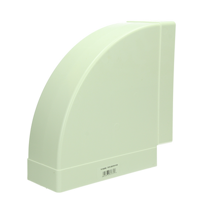 Renson 1069272 - Moustiquaire de raccordement d'angle en PVC. 90° 7016 (220x90) (blanc) | 3 pièces