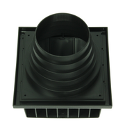 Renson 1069267 - grille de hotte 1 rabat PVC 741 (100-130) str 9005 (noir) | 2 pièces - afbeelding 4