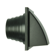 Renson 1069267 - grille de hotte 1 rabat PVC 741 (100-130) str 9005 (noir) | 2 pièces - afbeelding 6